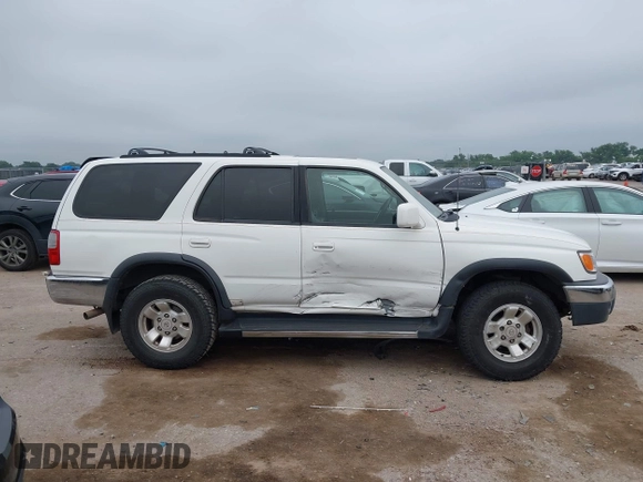 1999 Toyota 4Runner SR5 with VIN JT3GN86R4X0097609, listed as a IAAI auction lot 42370857 with 244,297 mi miles and . Bid and sale history available at DreamBid. Image 13.