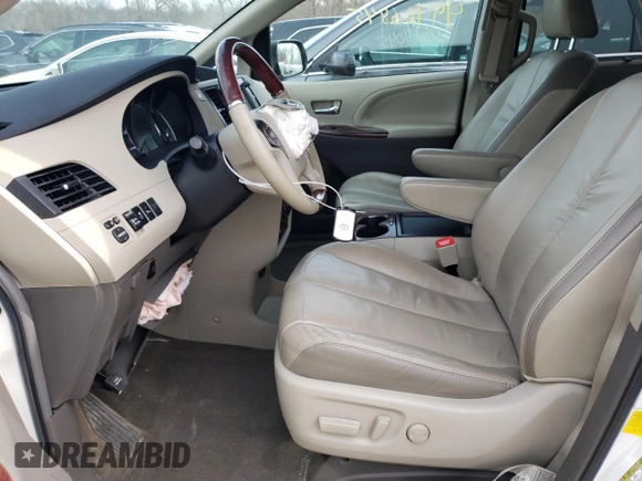 2011 Toyota Sienna XLE with VIN 5TDDK3DC5BS028703, listed as a Copart auction lot 49466845 with 108,800 mi miles and Salvage Title. Bid and sale history available at carsss.com. Image 7.