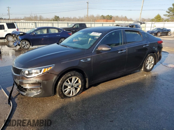 2018 Kia Optima LX with VIN KNAGT4L39J5233802, listed as a Copart auction lot 46636785 with 49,222 mi miles and Salvage Title. Bid and sale history available at carsss.com. Image 1.