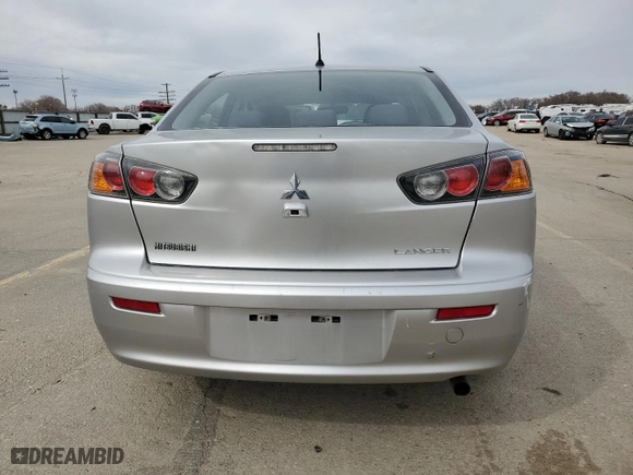 2017 Mitsubishi Lancer ES with VIN JA32U2FUXHU007558, listed as a Copart auction lot 47602055 with 156,130 mi miles and Salvage Title. Bid and sale history available at carsss.com. Image 6.