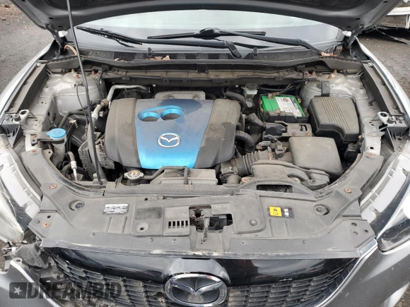 2013 Mazda CX-5 Touring with VIN JM3KE4CE2D0158085, listed as a Copart auction lot 81480384 with 163,001 mi miles and Salvage Title. Bid and sale history available at carsss.com. Image 12.