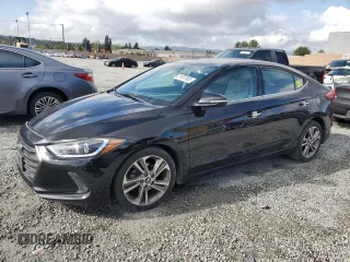 2018 Hyundai Elantra SEL with VIN 5NPD84LF9JH214216, listed as a Copart auction lot 51807985 with 76,057 mi miles and Salvage Title. Bid and sale history available at DreamBid. Image 1.