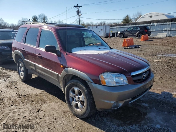 2004 Mazda Tribute ES with VIN 4F2CZ96164KM30780, listed as a Copart auction lot 45450825 with 183,638 mi miles and Salvage Title. Bid and sale history available at carsss.com. Image 4.