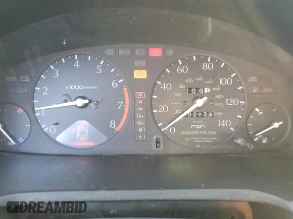 1997 Acura CL z VIN 19UYA1256VL020498, wystawiony jako Copart lot #77040994 z przebiegiem 202 124 mil mil oraz Czysty tytuł • Clean title. Historia ofert i sprzedaży dostępna na DreamBid. Obrazek 9.