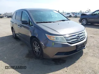 2012 Honda Odyssey EX-L с VIN 5FNRL5H66CB014236, выставлен на аукционе IAAI как лот 42404501 с пробегом 168 130 миль миль и . История ставок и продаж доступна на DreamBid. Изображение 1.