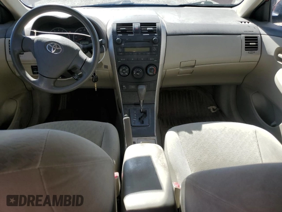 2009 Toyota Corolla with VIN JTDBL40E999030769, listed as a Copart auction lot 50138055 with 177,352 mi miles and Salvage Title. Bid and sale history available at carsss.com. Image 8.