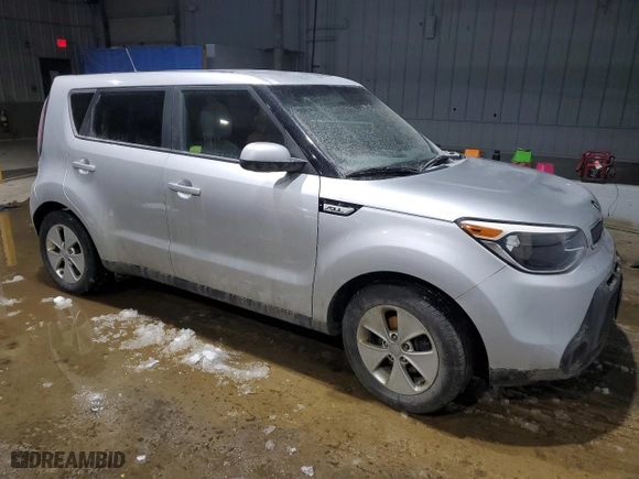 2016 Kia Soul with VIN KNDJN2A24G7853892, listed as a Copart auction lot 44775165 with 96,450 mi miles and Salvage Title. Bid and sale history available at carsss.com. Image 4.