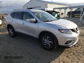 2014 Nissan Rogue SL with VIN 5N1AT2MV2EC811765, listed as a Copart auction lot 48241115 with 146,821 mi miles and Salvage Title. Bid and sale history available at carsss.com. Image 4.