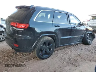 2015 Jeep Grand Cherokee Altitude with VIN 1C4RJEAG4FC927328, listed as a Copart auction lot 45932345 with 129,911 mi miles and Salvage Title. Bid and sale history available at carsss.com. Image 3.