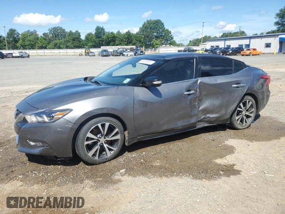 2017 Nissan Maxima S with VIN 1N4AA6AP2HC377302, listed as a Copart auction lot 61807035 with 110,995 mi miles and Salvage title. Bid and sale history available at DreamBid. Image 1.