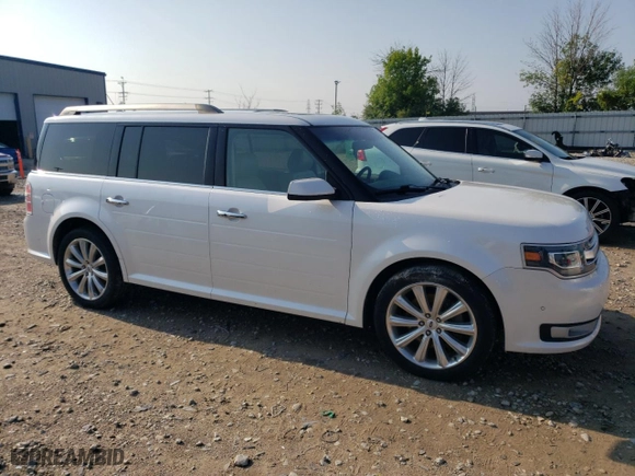 2018 Ford Flex Limited EcoBoost with VIN 2FMHK6DT0JBA14402, listed as a Copart auction lot 65554044 with 103,286 mi miles and Salvage Title. Bid and sale history available at carsss.com. Image 4.