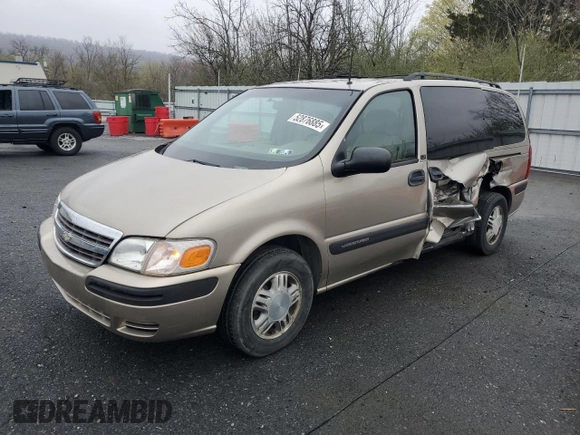 2001 Chevrolet Venture LS Y3G Mobility Pkg with VIN 1GNDX03E41D147296, listed as a Copart auction lot 52876885 with 108,164 mi miles and Salvage Title. Bid and sale history available at carsss.com. Image 1.