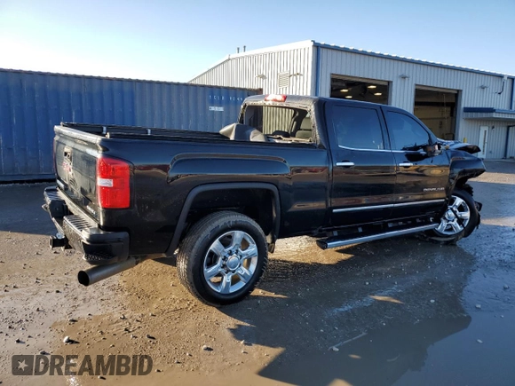 2019 GMC Sierra 2500HD Denali with VIN 1GT12SEY9KF197680, listed as a Copart auction lot 43389545 with 0 mi miles and Non Repairable. Bid and sale history available at carsss.com. Image 3.