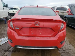 2020 Honda Civic Sedan EX-L with VIN 2HGFC1F73LH680263, listed as a Copart auction lot 46688685 with 36,726 mi miles and Salvage Title. Bid and sale history available at carsss.com. Image 6.