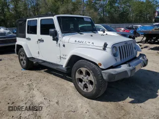 2017 Jeep Wrangler Unlimited Sahara with VIN 1C4BJWEG4HL504429, listed as a Copart auction lot 51370715 with 52,286 mi miles and Salvage Title. Bid and sale history available at carsss.com. Image 4.