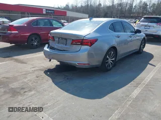 2015 Acura TLX with VIN 19UUB1F31FA017235, listed as a IAAI auction lot 41810472 with 130,762 mi miles. Bid and sale history available at carsss.com. Image 4.