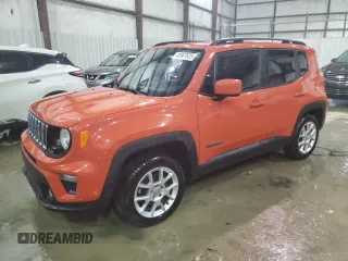 2021 Jeep Renegade Latitude with VIN ZACNJDBB9MPM22242, listed as a Copart auction lot 45907625 with 46,940 mi miles and Non Repairable. Bid and sale history available at carsss.com. Image 1.
