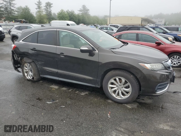 2017 Acura RDX Technology with VIN 5J8TB4H5XHL021576, listed as a Copart auction lot 60629355 with Not provided miles and Salvage title. Bid and sale history available at DreamBid. Image 4.