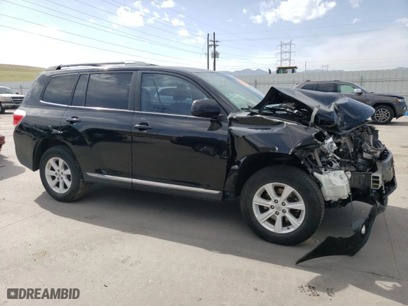 2012 Toyota Highlander with VIN 5TDBK3EH9CS124319, listed as a Copart auction lot 51845505 with 139,933 mi miles and Salvage Title. Bid and sale history available at carsss.com. Image 4.
