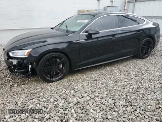 2019 Audi A5 Sportback Premium Plus with VIN WAUENCF58KA017666, listed as a Copart auction lot 52479625 with 101,890 mi miles and Clean title. Bid and sale history available at DreamBid. Image 1.