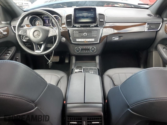 2017 Mercedes-Benz GLS 450 with VIN 4JGDF6EE6HA904783, listed as a Copart auction lot 57311545 with 100,160 mi miles and Salvage title. Bid and sale history available at DreamBid. Image 8.