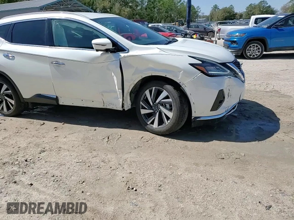 2023 Nissan Murano SL with VIN 5N1AZ2CJ8PC109546, listed as a Copart auction lot 48237295 with 11,673 mi miles and Non Repairable. Bid and sale history available at DreamBid. Image 15.