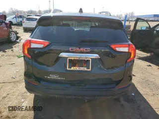 2022 GMC Terrain SLE with VIN 3GKALMEV6NL271473, listed as a Copart auction lot 49698515 with 44,117 mi miles and Salvage title. Bid and sale history available at DreamBid. Image 6.