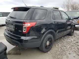 2014 Ford Utility Police Interceptor with VIN 1FM5K8AR1EGB38412, listed as a Copart auction lot 85462144 with 123,042 mi miles and Clean Title. Bid and sale history available at carsss.com. Image 3.