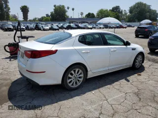 2015 Kia Optima LX with VIN KNAGM4A70F5630499, listed as a Copart auction lot 54708485 with 117,093 mi miles and Clean Title. Bid and sale history available at DreamBid. Image 3.