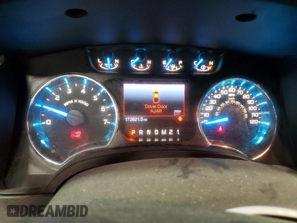 2014 Ford F-150 XL with VIN 1FTFX1ET4EKG44031, listed as a Copart auction lot 50257415 with 172,821 mi miles and Salvage Title. Bid and sale history available at carsss.com. Image 9.