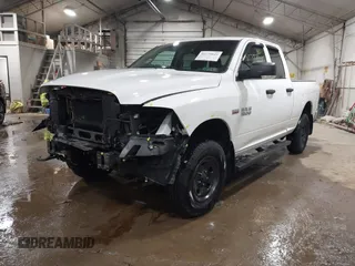 2014 Ram 1500 Express with VIN 1C6RR7FT7ES439142, listed as a IAAI auction lot 41579044 with 157,200 mi miles. Bid and sale history available at carsss.com. Image 2.