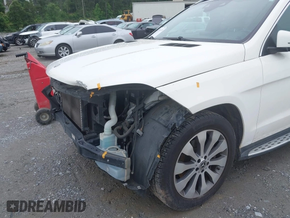 2018 Mercedes-Benz GLS 450 with VIN 4JGDF6EE2JB104367, listed as a IAAI auction lot 42351124 with 141,031 mi miles and . Bid and sale history available at DreamBid. Image 6.