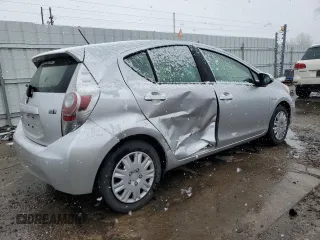 2014 Toyota Prius One with VIN JTDKDTB37E1566907, listed as a Copart auction lot 53697695 with 118,125 mi miles and Salvage Title. Bid and sale history available at DreamBid. Image 3.