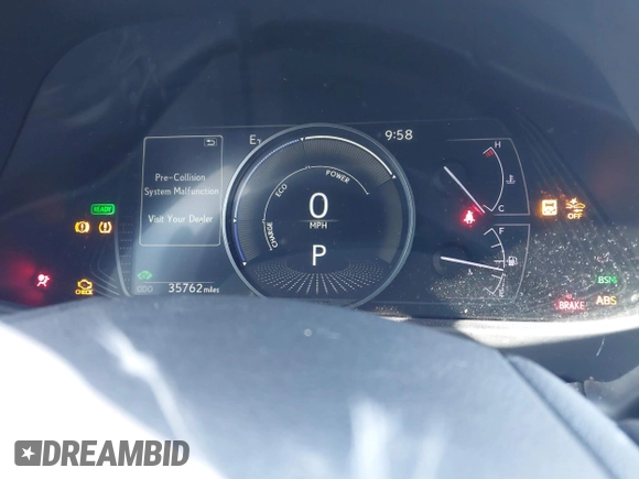 2020 Lexus UX 250h z VIN JTHP9JBH6L2034822, wystawiony jako IAAI lot #41512779 z przebiegiem 35 762 mil mil oraz . Historia ofert i sprzedaży dostępna na DreamBid. Obrazek 7.