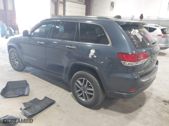 2020 Jeep Grand Cherokee Limited with VIN 1C4RJFBG8LC336225, listed as a IAAI auction lot 41789816 with 36,857 mi miles. Bid and sale history available at carsss.com. Image 3.