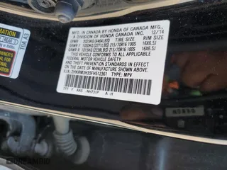 2015 Honda CR-V LX with VIN 2HKRM3H35FH512361, listed as a Copart auction lot 51505895 with 83,680 mi miles and Salvage Title. Bid and sale history available at carsss.com. Image 14.
