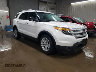 2013 Ford Explorer XLT with VIN 1FM5K8D81DGC93818, listed as a Copart auction lot 50169925 with 124,111 mi miles and Salvage Title. Bid and sale history available at DreamBid. Image 4.