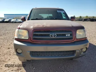 2003 Toyota Sequoia SR5 with VIN 5TDZT34A43S146180, listed as a Copart auction lot 46287315 with 261,526 mi miles and Clean Title. Bid and sale history available at carsss.com. Image 5.