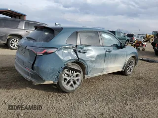 2024 Honda HR-V Sport with VIN 3CZRZ2H53RM732166, listed as a Copart auction lot 48712595 with 1,870 mi miles and Salvage title. Bid and sale history available at DreamBid. Image 3.