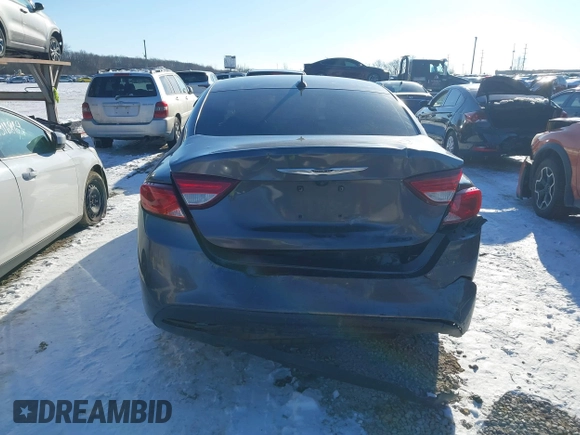2015 Chrysler 200 S with VIN 1C3CCCBB7FN573949, listed as a IAAI auction lot 41314490 with 112,410 mi miles and . Bid and sale history available at DreamBid. Image 16.