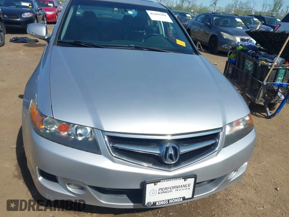 2007 Acura TSX with VIN JH4CL96827C021591, listed as a IAAI auction lot 42103581 with 175,527 mi miles. Bid and sale history available at carsss.com. Image 12.