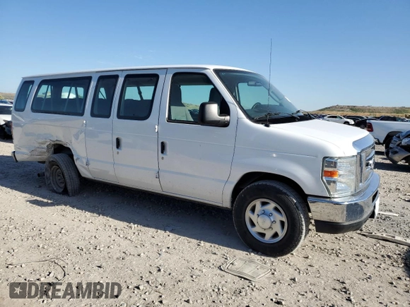 2014 Ford Econoline Passenger XL with VIN 1FBSS3BL1EDA66685, listed as a Copart auction lot 57953475 with 97,203 mi miles and Salvage title. Bid and sale history available at DreamBid. Image 4.
