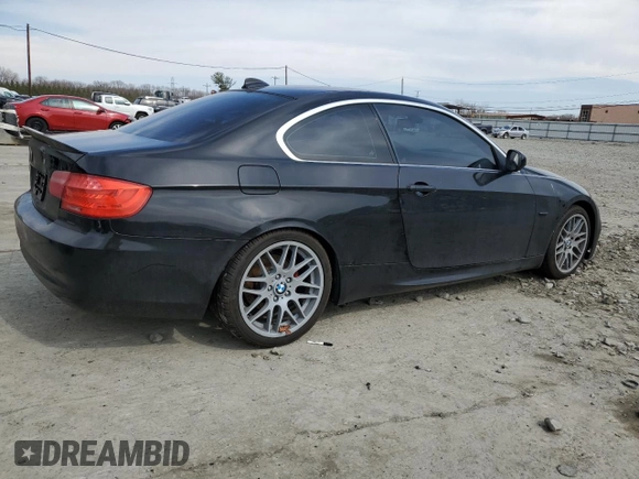 2011 BMW 3 Series 328i with VIN WBAKE3C58BE558037, listed as a Copart auction lot 50070655 with 116,417 mi miles and Clean Title. Bid and sale history available at carsss.com. Image 3.