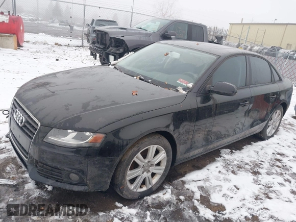 2010 Audi A4 2.0T Premium with VIN WAUAFAFL6AN053023, listed as a IAAI auction lot 41490360 with 153,419 mi miles. Bid and sale history available at carsss.com. Image 2.