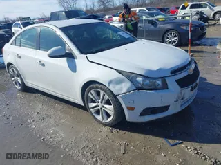 2012 Chevrolet Cruze LTZ with VIN 1G1PH5SC9C7237277, listed as a IAAI auction lot 41688524 with 168,312 mi miles. Bid and sale history available at carsss.com. Image 1.