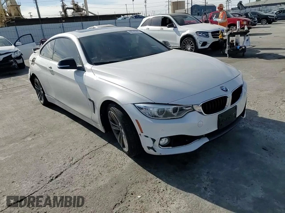 2015 BMW 4 Series 428i with VIN WBA3N3C53FK234442, listed as a Copart auction lot 46535395 with 100,351 mi miles and Salvage Title. Bid and sale history available at DreamBid. Image 11.