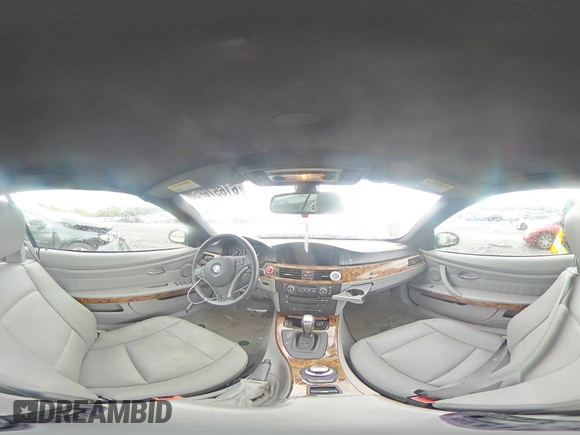 2008 BMW 3 Series 328i with VIN WBAWL13528PX17790, listed as a Copart auction lot 61657695 with 138,674 mi miles and Salvage title. Bid and sale history available at DreamBid. Image 14.