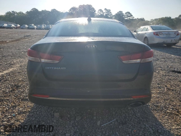 2018 Kia Optima LX with VIN KNAGT4L30J5239634, listed as a Copart auction lot 52647545 with 195,626 mi miles and Clean Title. Bid and sale history available at carsss.com. Image 6.