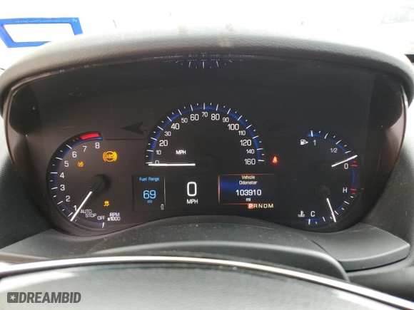 2016 Cadillac ATS Performance with VIN 1G6AC5SX7G0108664, listed as a Copart auction lot 49430464 with 103,910 mi miles. Bid and sale history available at carsss.com. Image 9.