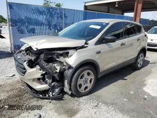 2017 Ford Escape S with VIN 1FMCU0F74HUA19804, listed as a Copart auction lot 60260425 with 105,587 mi miles and Salvage title. Bid and sale history available at DreamBid. Image 1.